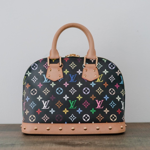 Louis Vuitton Alma PM NM Multicolor Black - Picture 2 of 16